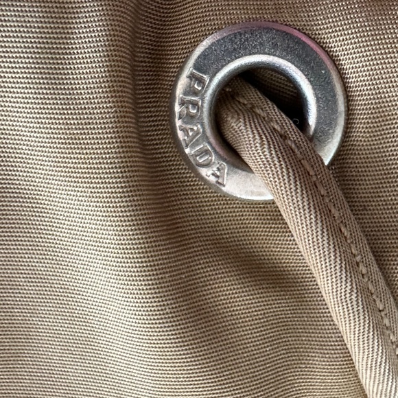 Prada sand Nylon Backpack - Picture 14 of 16